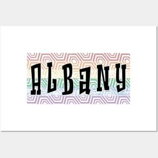 LGBTQ PATTERN AMERICA ALBANY Posters and Art